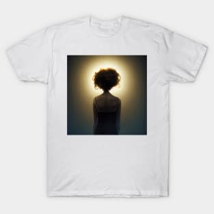 Woman Under the dramatic lighting T-Shirt